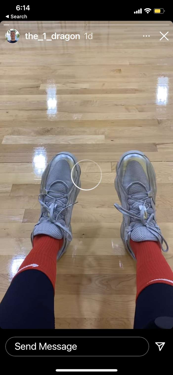 Goran Dragic posts photo in the gym on his instagram